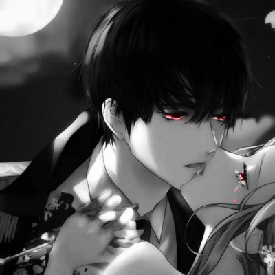 一对两张/动漫情侣头像/暗黑系