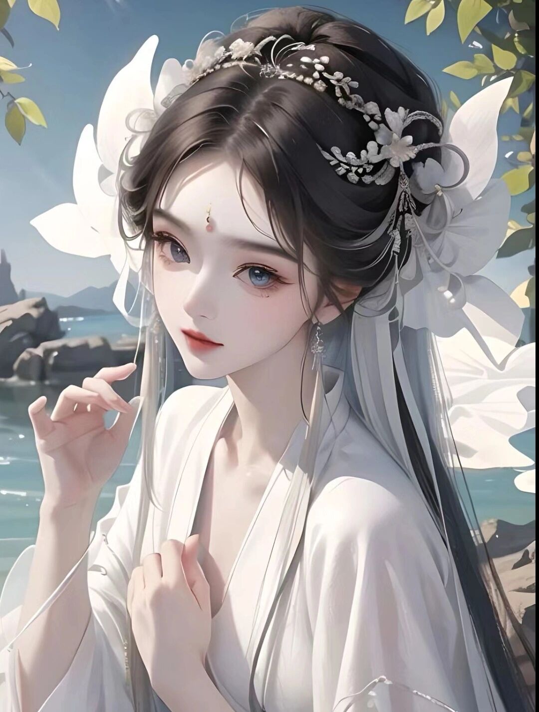 古风系列-白衣 小仙女