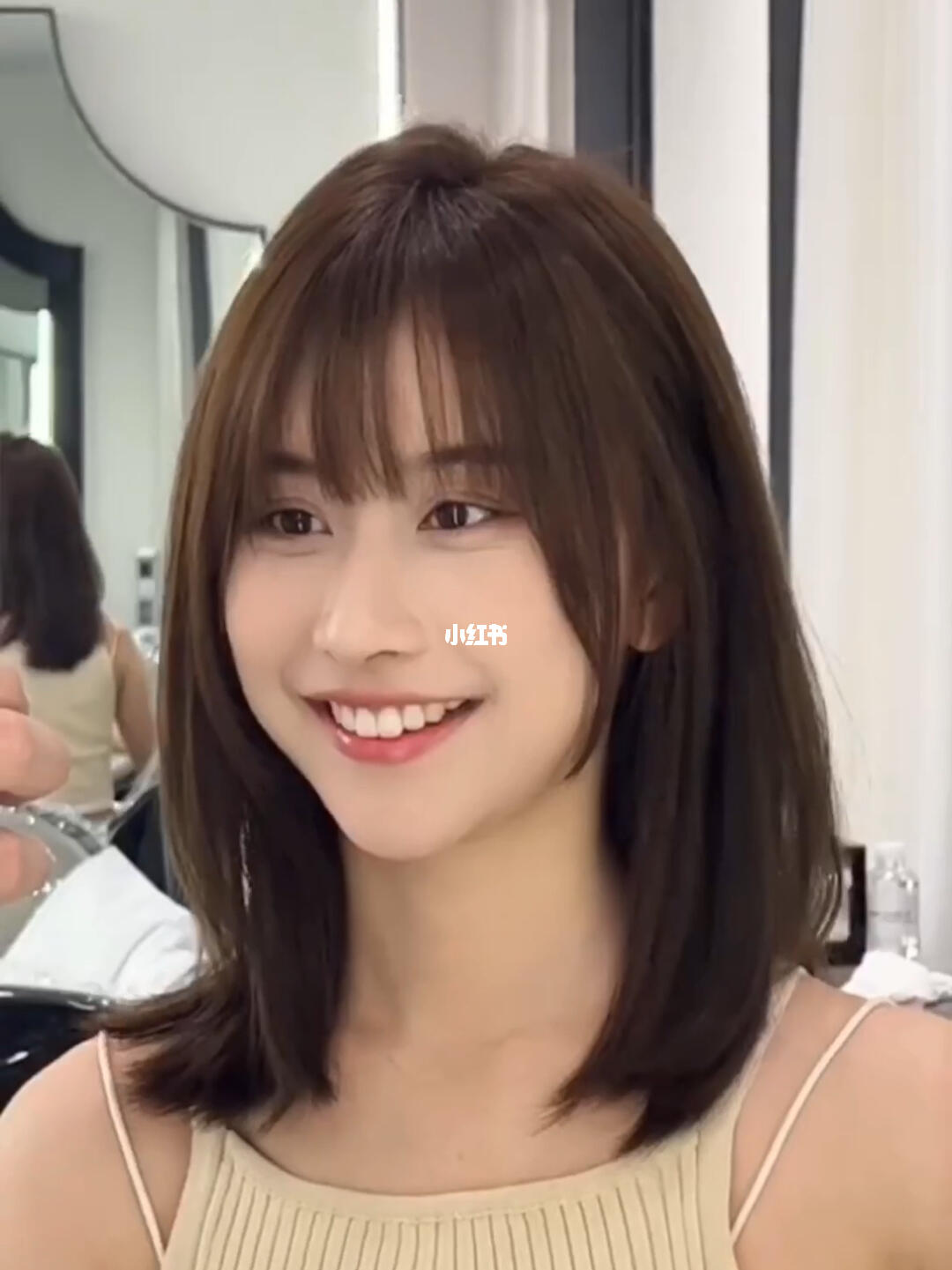 不用烫也不会外翘的锁骨发圆脸方脸必备