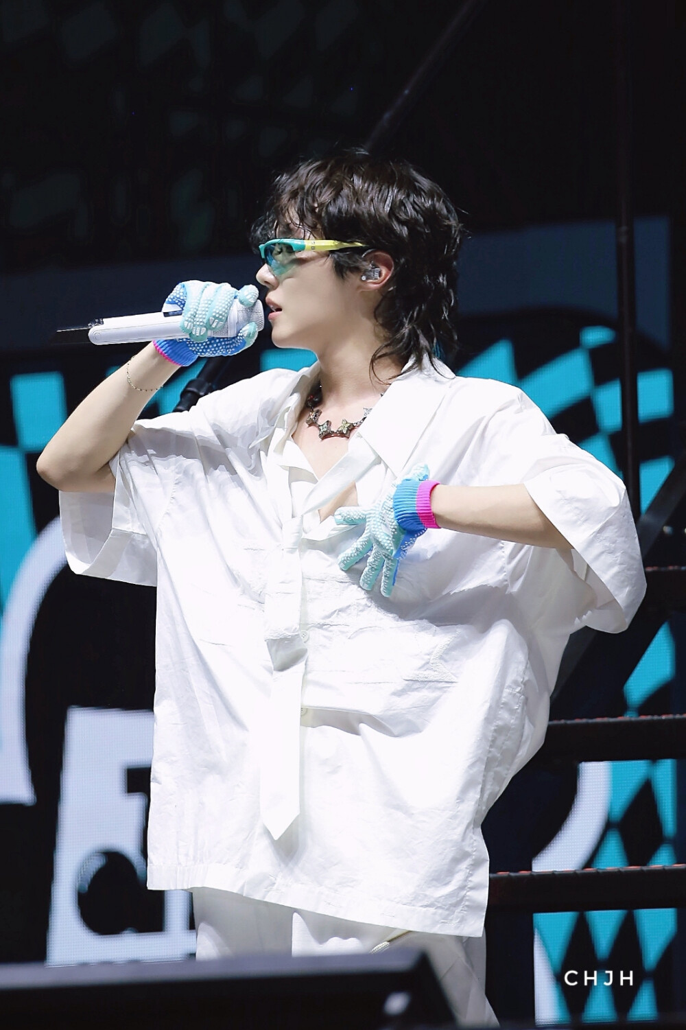 防弹少年团bts 郑号锡 芝加哥音乐节 站姐饭拍 08cathyhopejhope