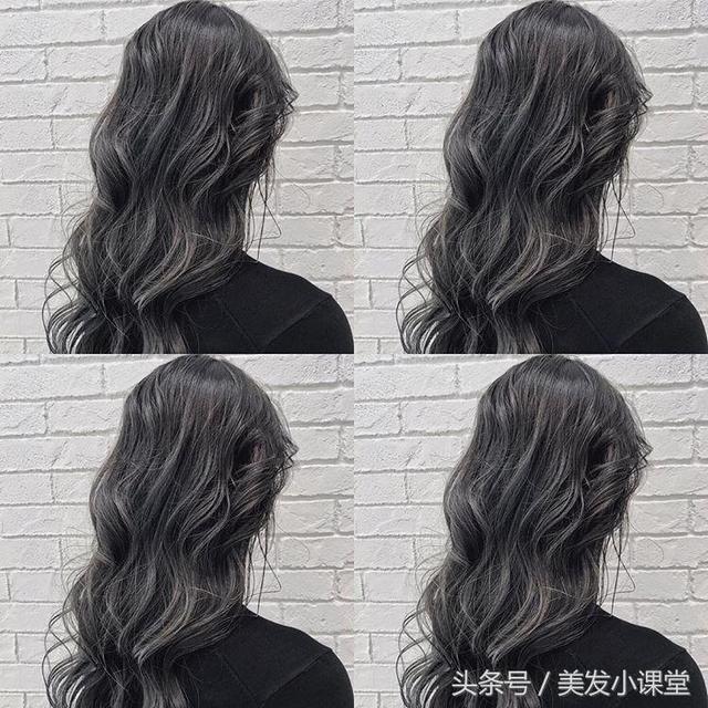 雾灰发色,2018最流行的头发颜色