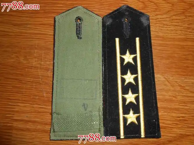 退役87式海军肩章大校(软)5号(退役物品)