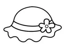 简笔画帽子图片 简笔画帽子图片笔画