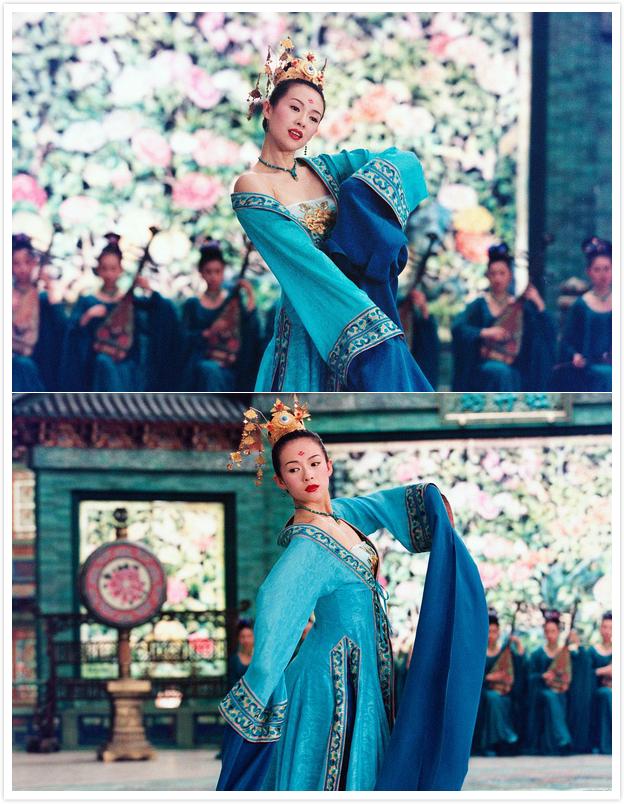 原创章子怡十面埋伏的水袖舞狠狠的令所有人惊艳了一把