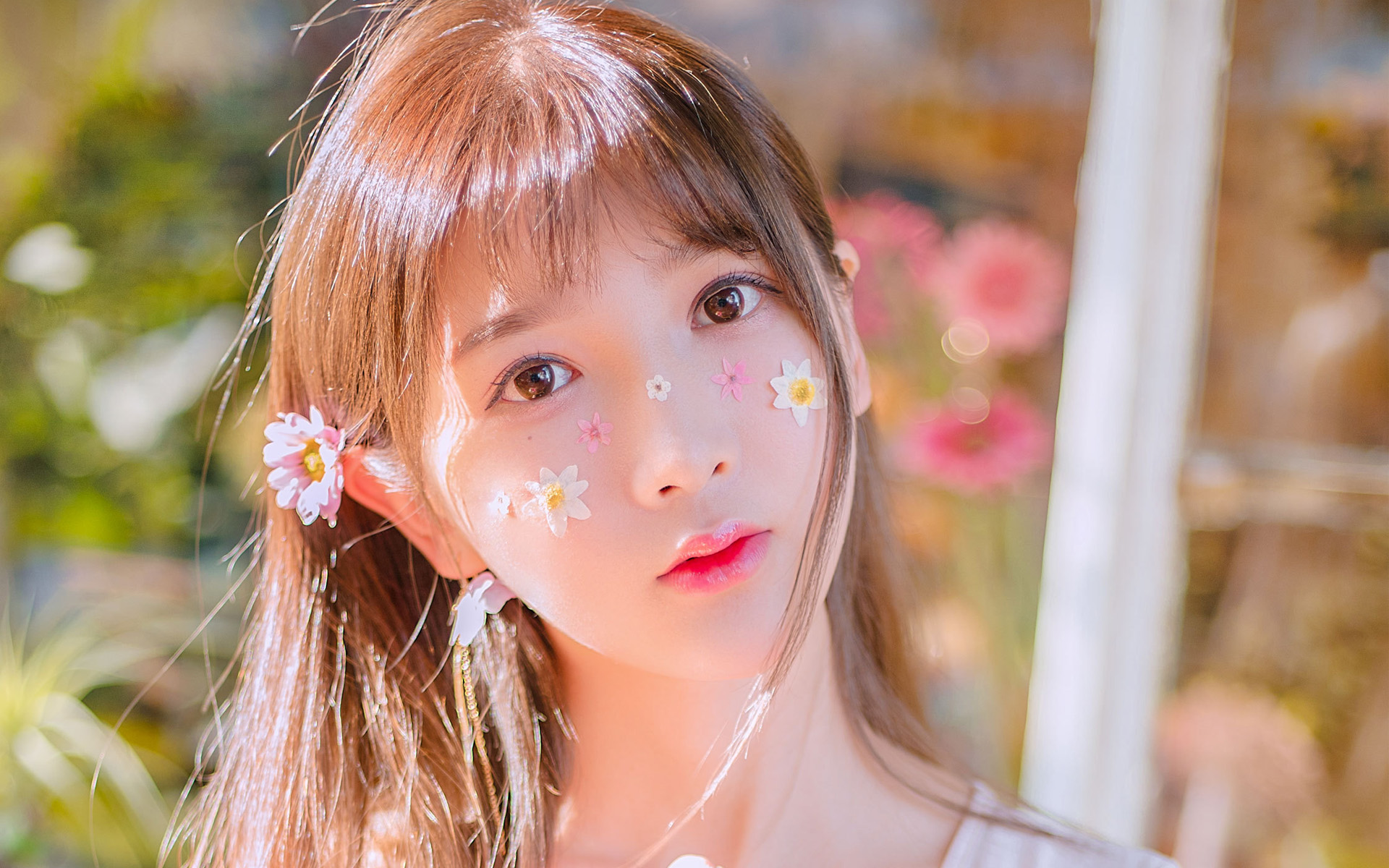 治愈系美女唯美高清写真图片桌面壁纸高清大图预览1920x1200_美女壁纸