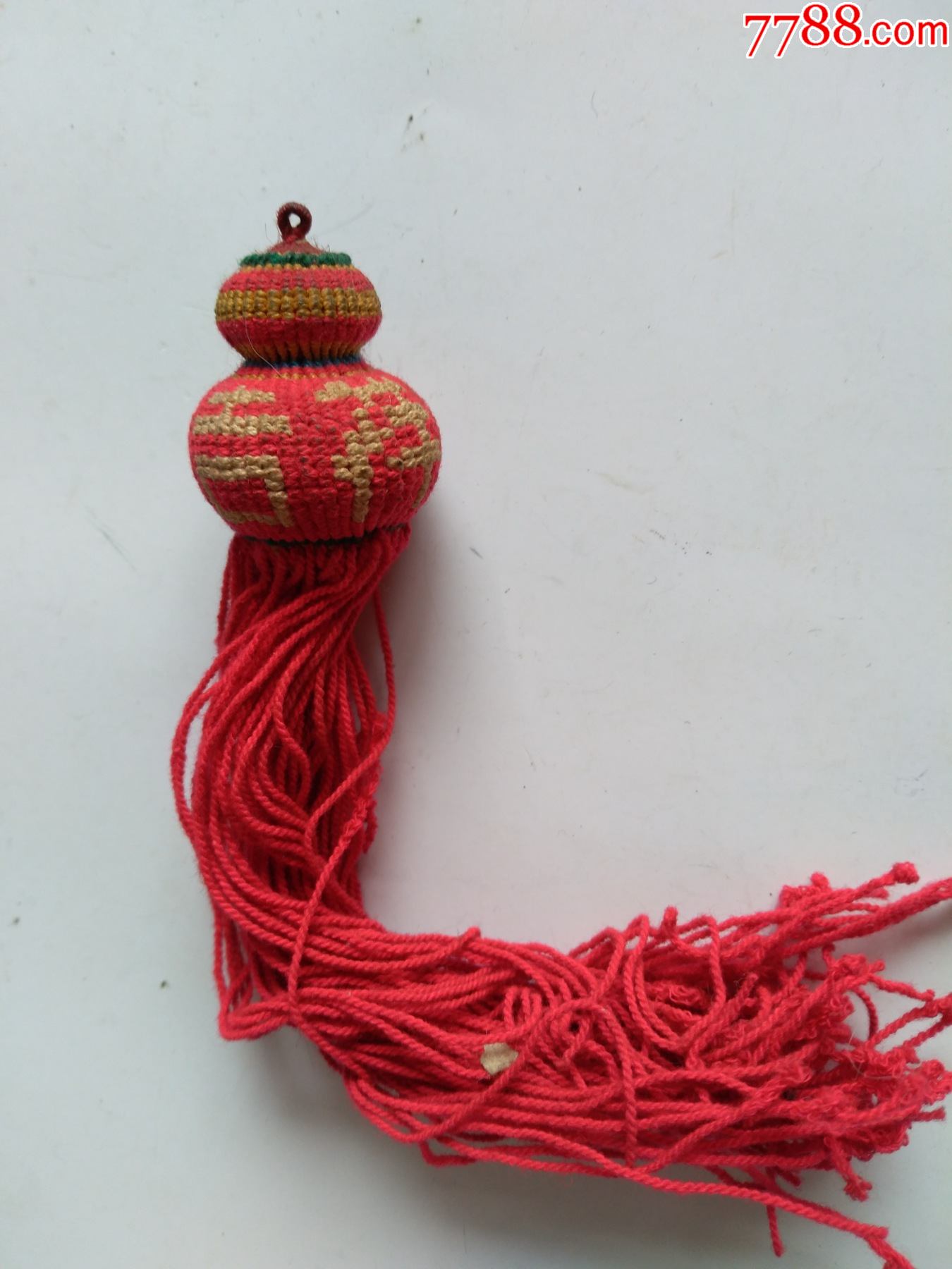 八十年代,手工编织,哥哥吉祥,一个小灯笼,少见,点图放大