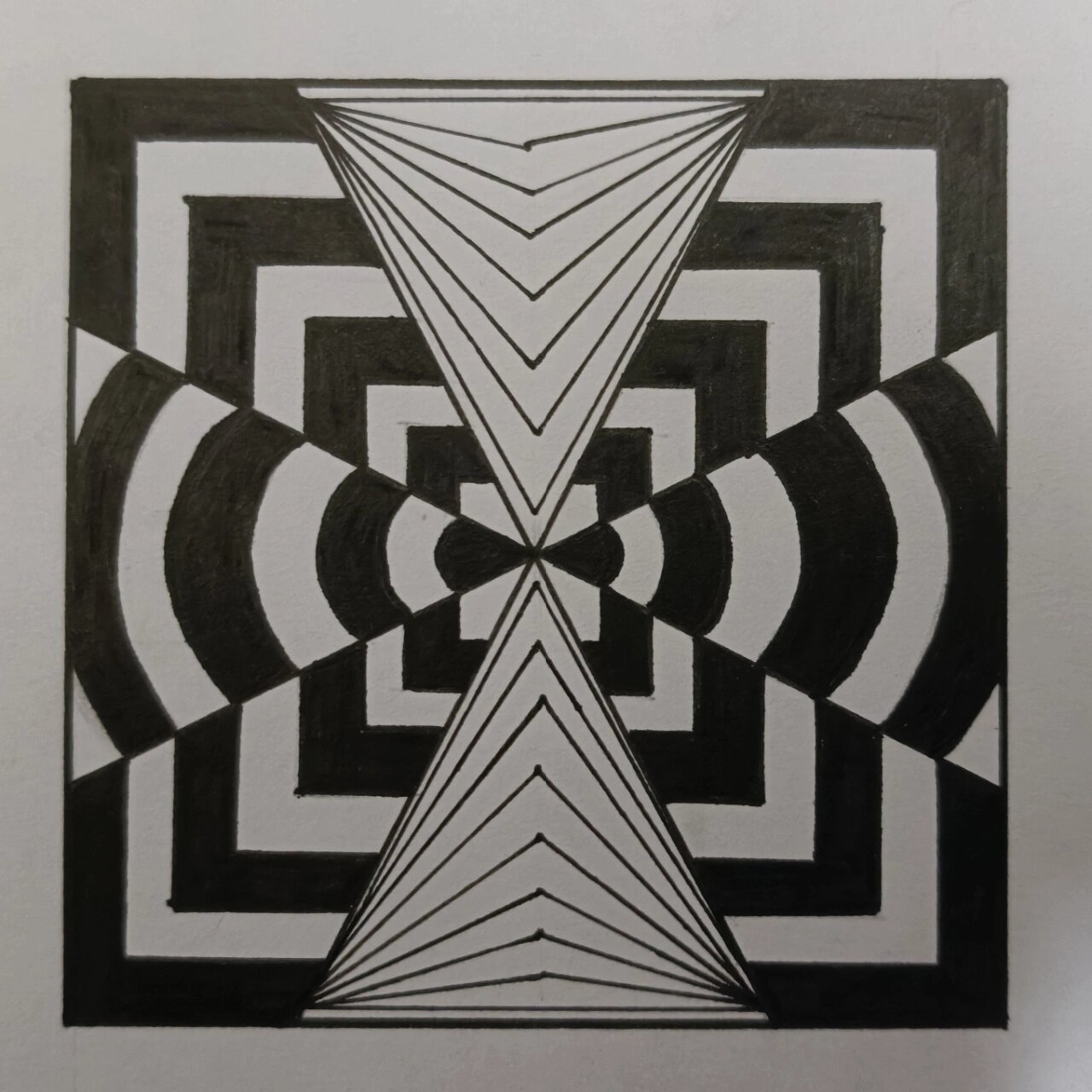 平面构成 形式美法则:变化和统一,对称与均衡,对比与调和,节奏与韵律.