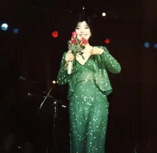 邓丽君  #永远的邓丽君  #气质美女  #绿色系  #穿搭