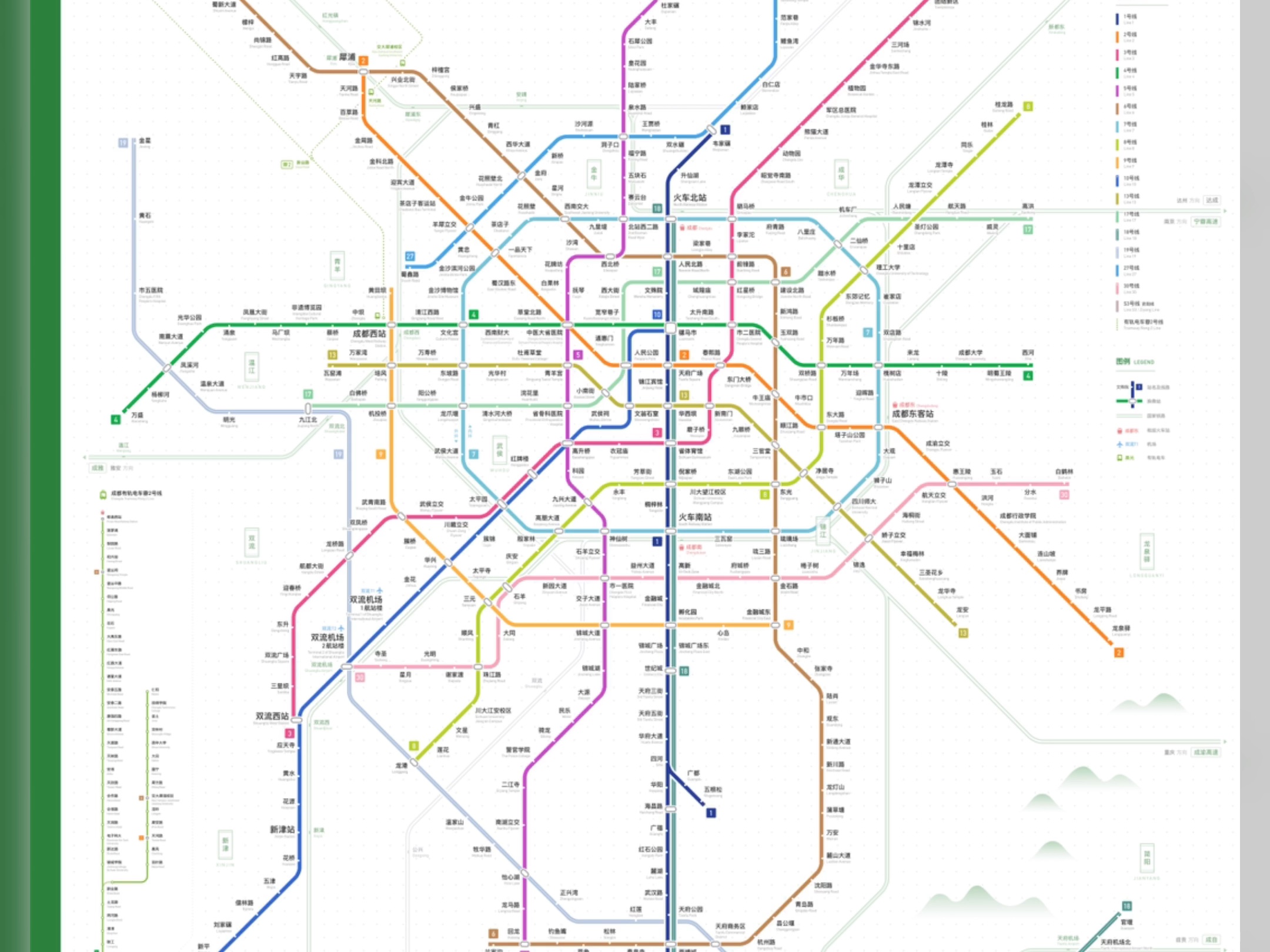2025年的成都地铁