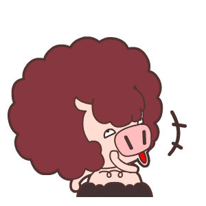 毛毛猪可爱臭美眼神gif动图_动态图_表情包下载_soogif