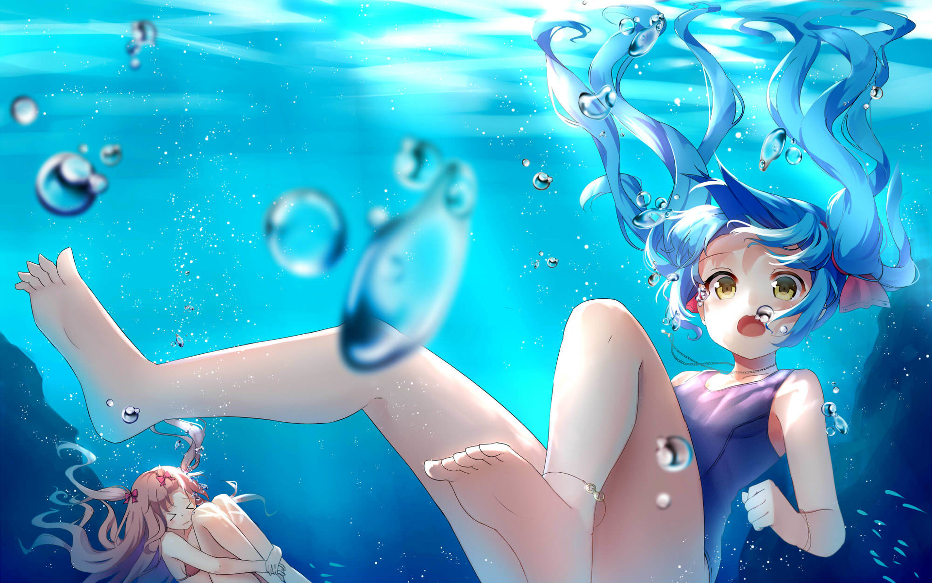 经典动漫美女高清宽屏电脑桌面壁纸_卡通动漫_壁纸下载_美桌网