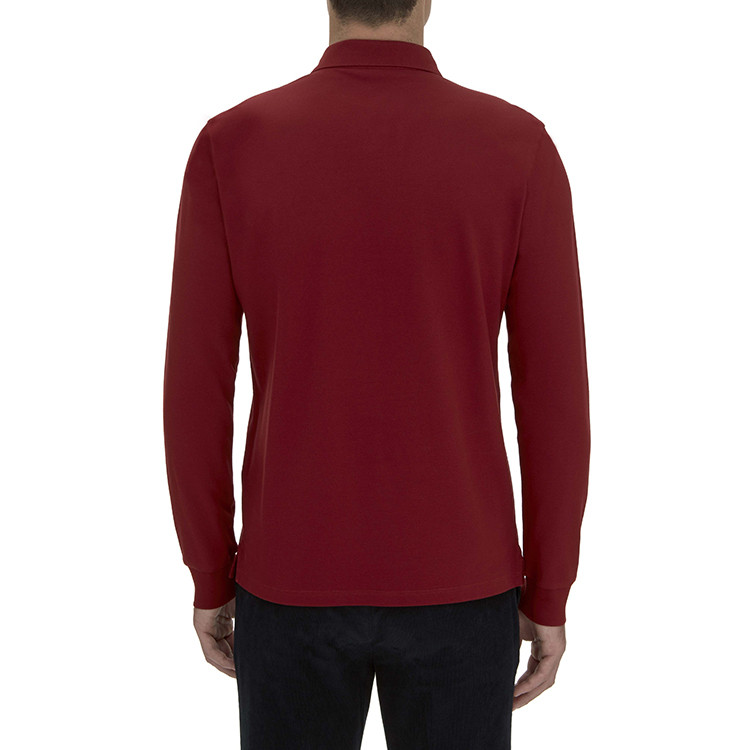 gieves&hawkes/君皇仕 赤红色男士长polog36h8ei01178