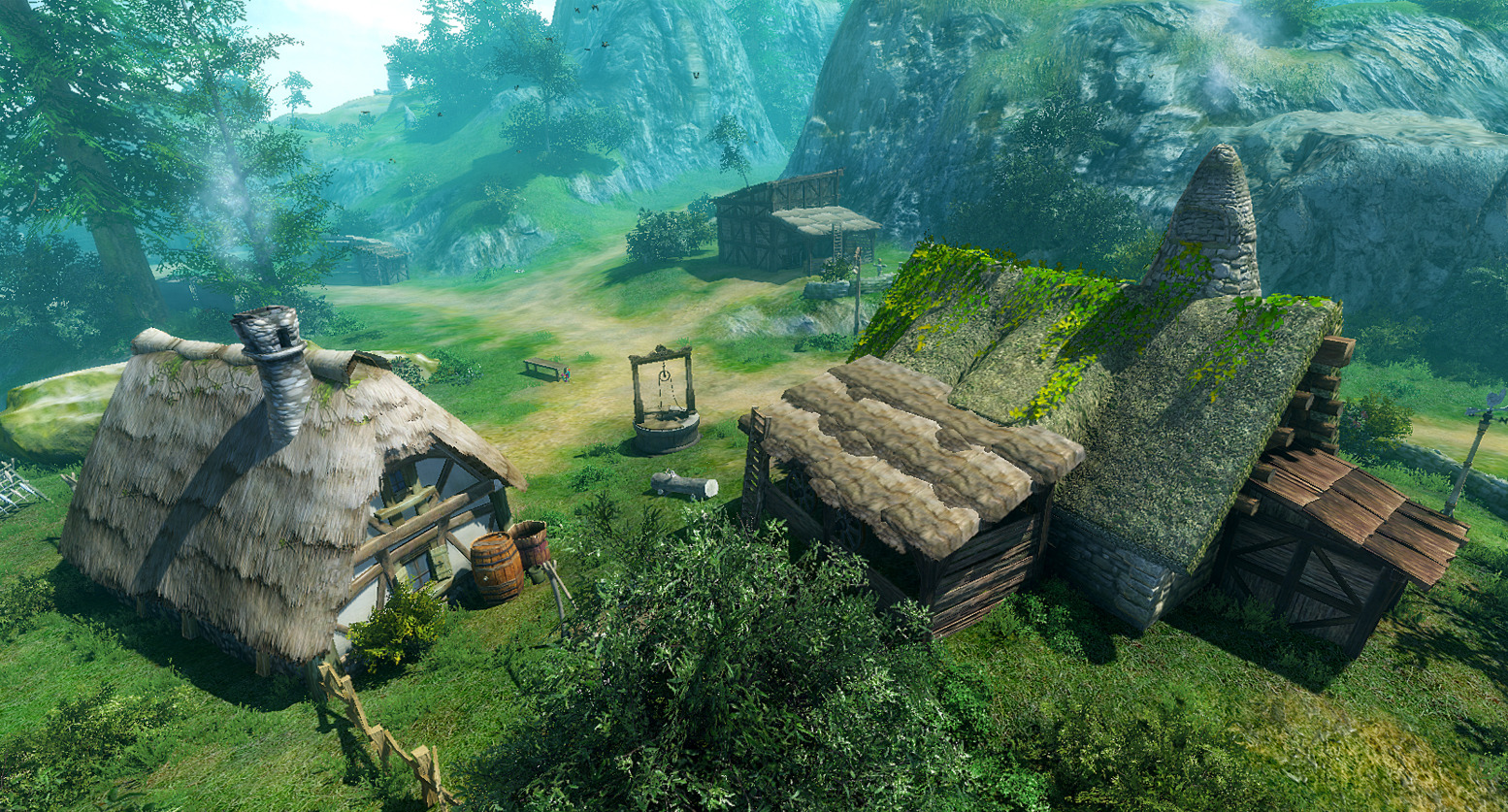 村庄位于索兹里德半岛的巴拉奇丘,山丘呈尖锥状直指伊尼斯岛,丘底有一