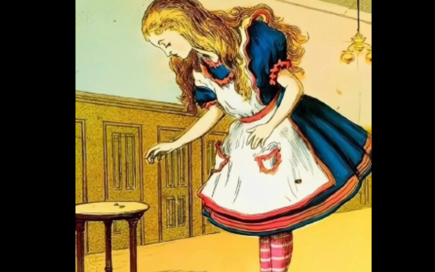 爱丽丝梦游仙境4变大的爱丽丝