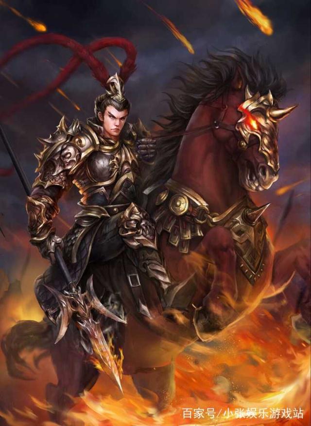 他的名字叫做吕布,大家都知道吕布是带有真实伤害的,可是吕布遇到的是