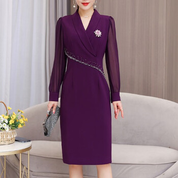 个子喜妈妈婆婆婚宴装男方妈妈婚礼女儿订 图片色 l【图片 价格 品牌