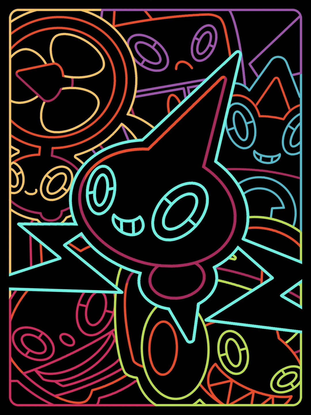 玛纳霏#木木枭#盖欧卡#水水獭#可达鸭#呆火鳄#阿勃梭鲁#一起分享