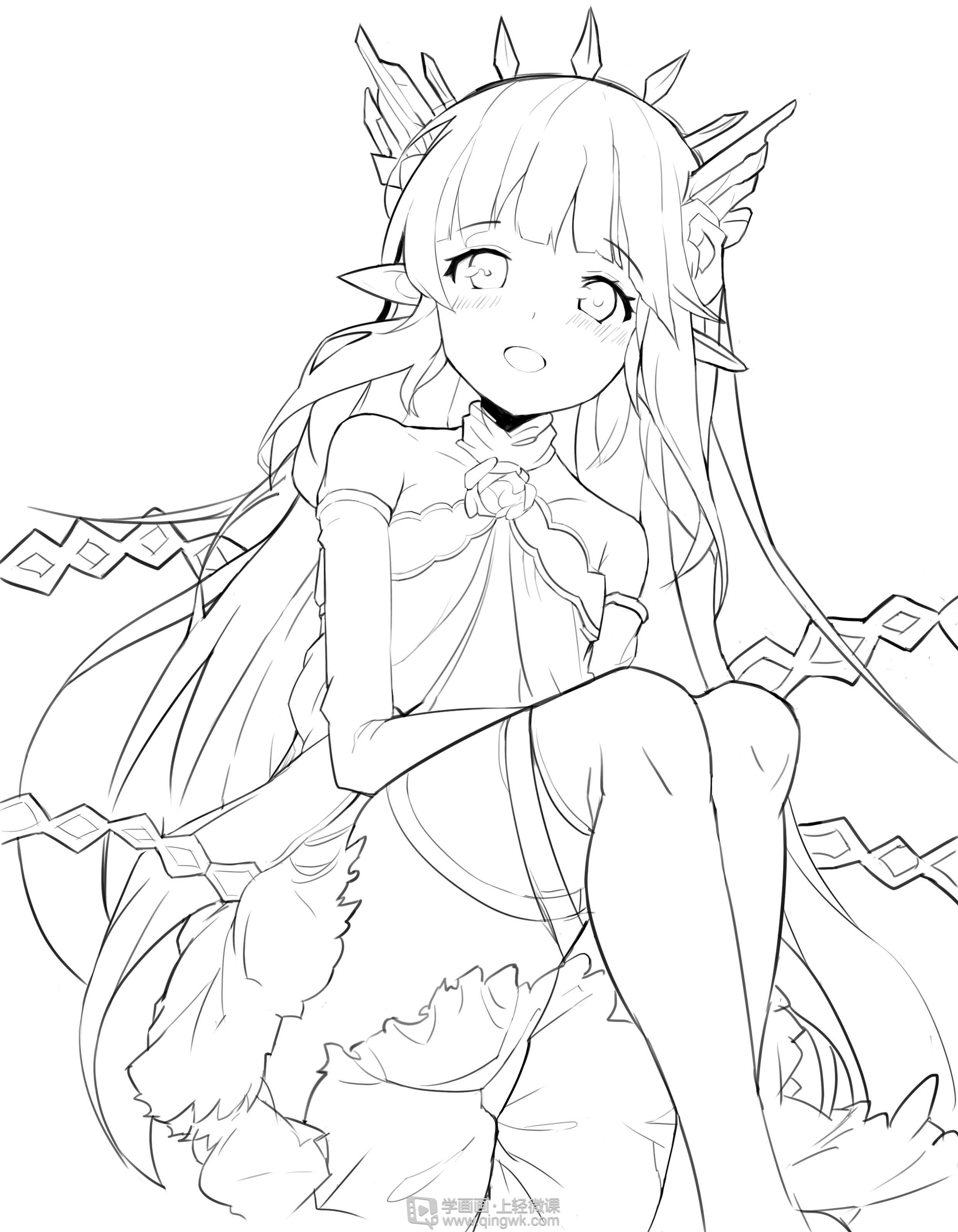 重叠线与穿插线装饰线—线稿的入门日常训练