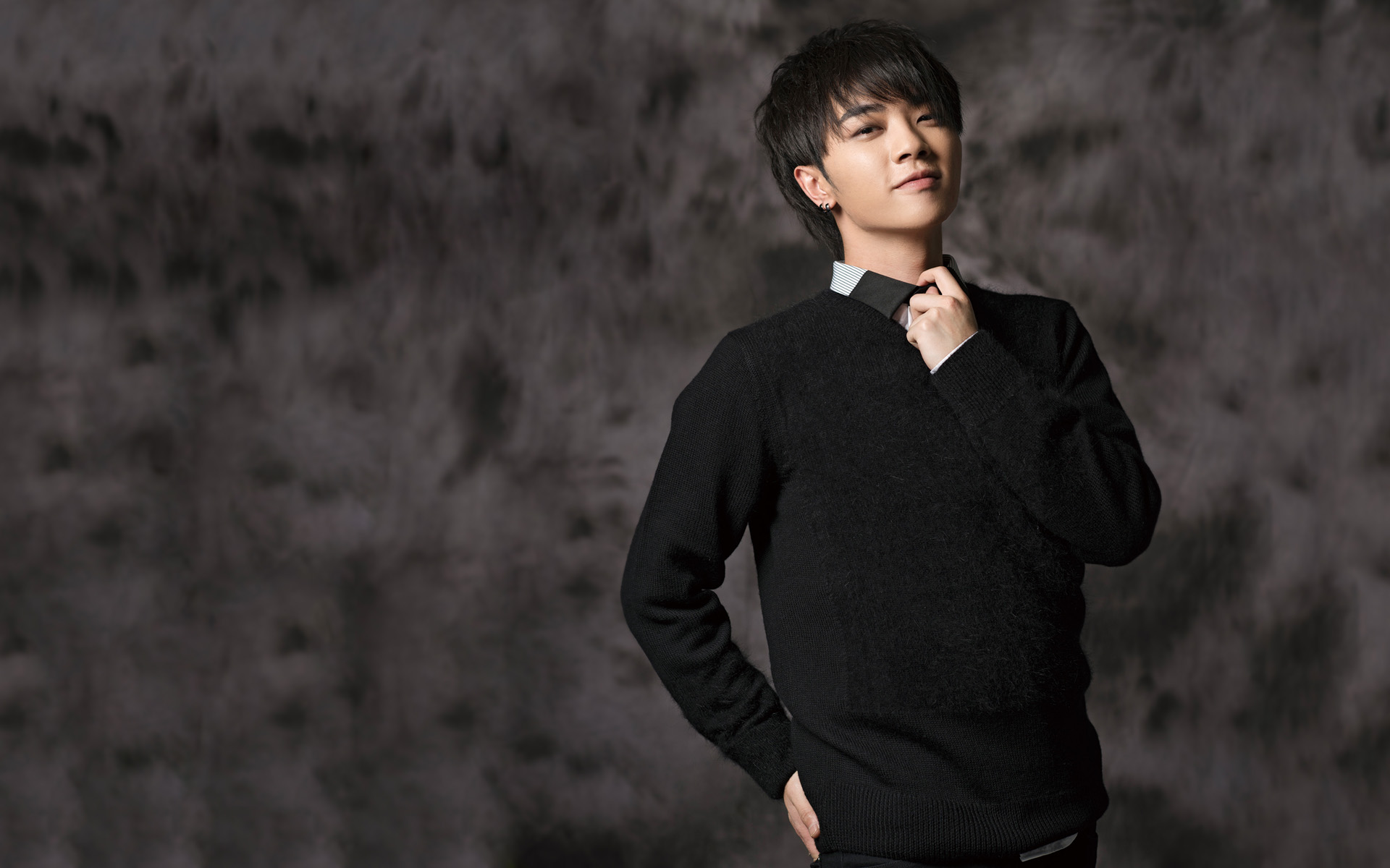 花花华晨宇个人帅气写真图片高清电脑桌面壁纸(一)