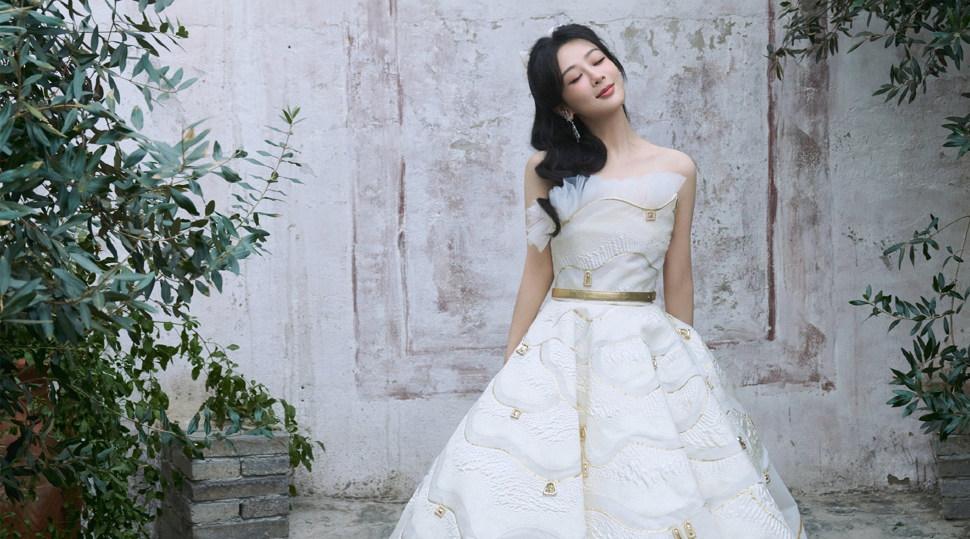 杨紫 鎏金蝴蝶公主##星光大赏红毯##杨紫承欢记