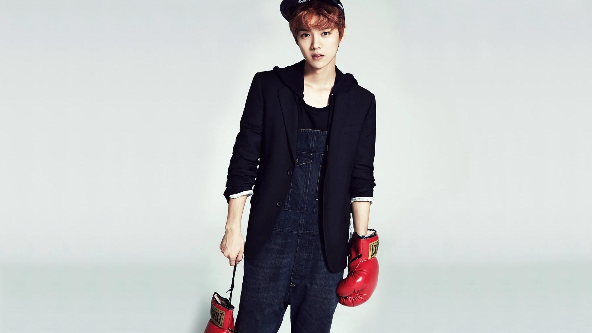 exo小鲜肉鹿晗帅气电脑桌面壁纸下载2