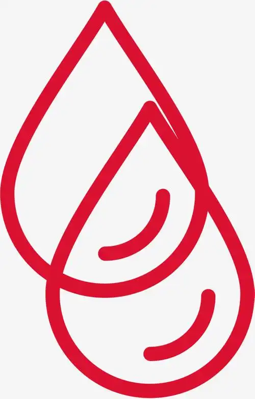 生物医药红色血滴