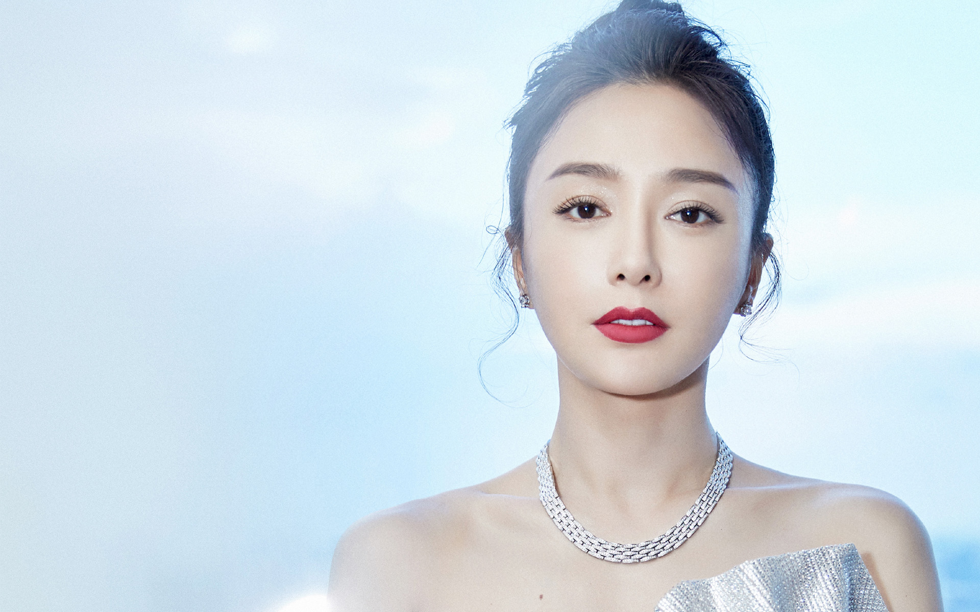 袁姗姗优雅气质写真图片桌面壁纸-大陆明星-手机壁纸下载-美桌网