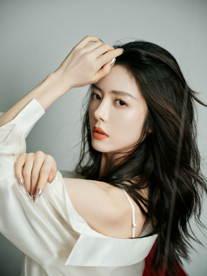 蔡文静回应戚薇##蔡文静白月光造型##蔡文静抹胸吊带