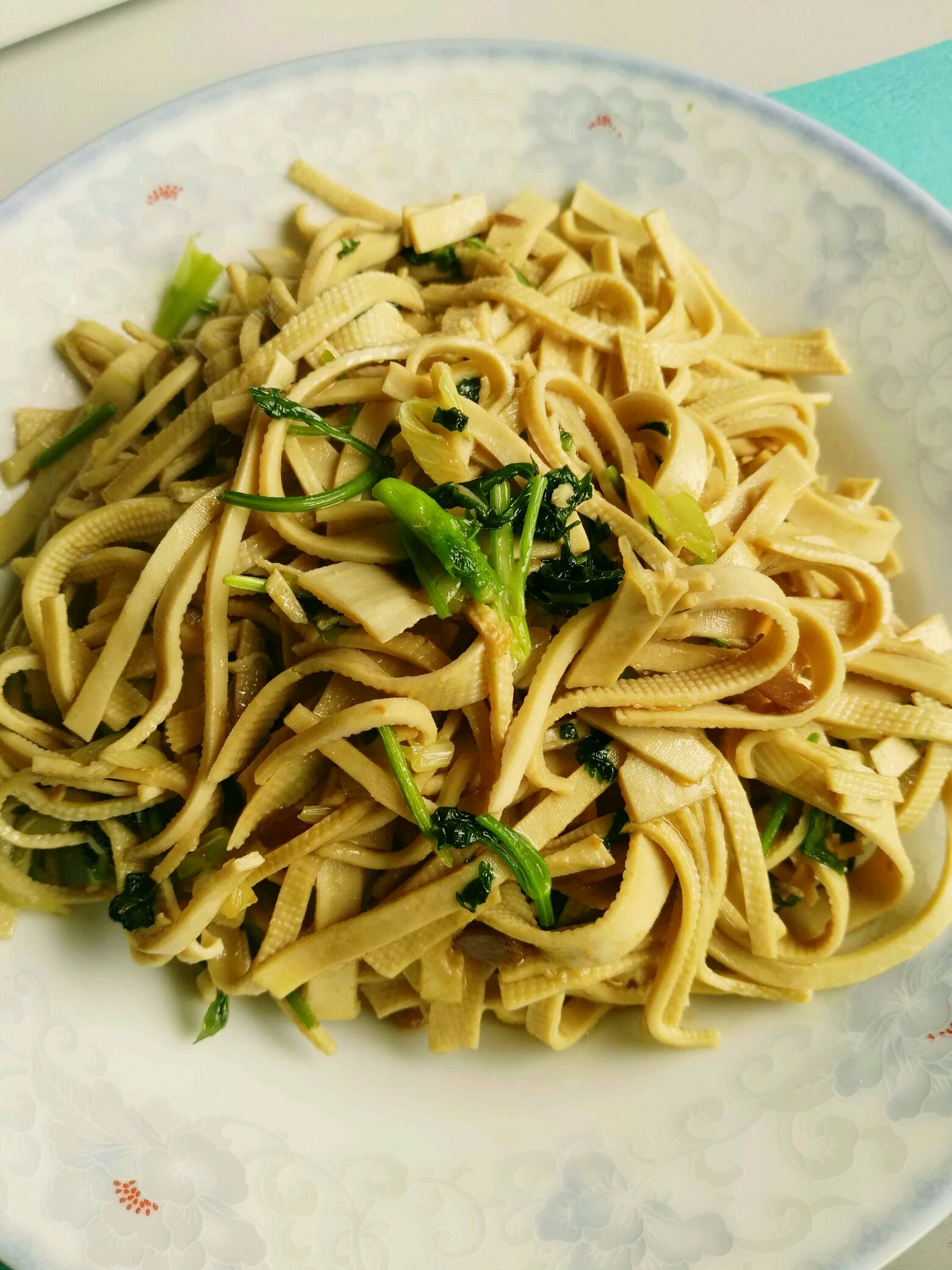 炒豆腐皮快手菜,下饭菜