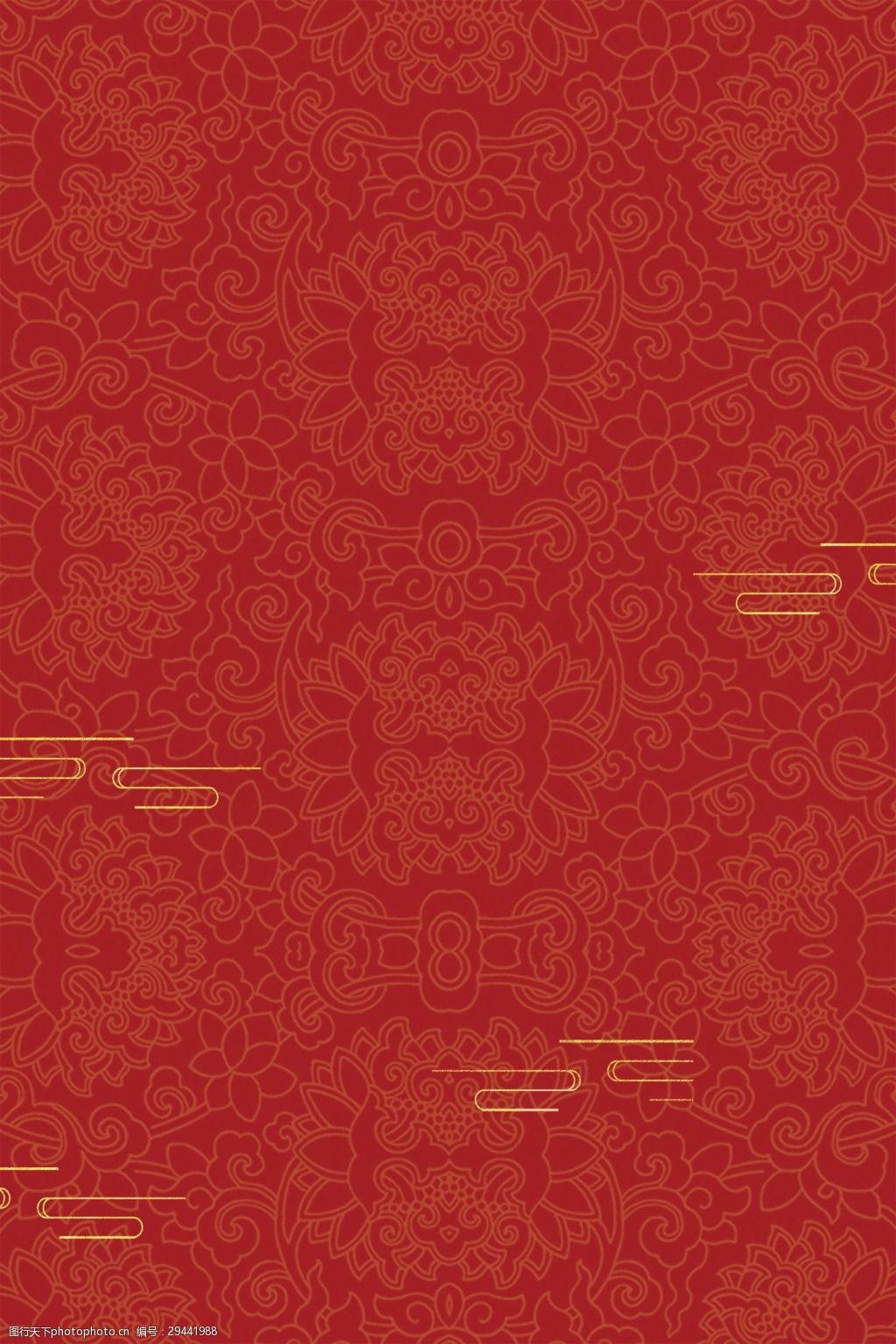 关键词:红色复古新年背景 复古 复古花纹 古典 古风 红色 花纹 线条