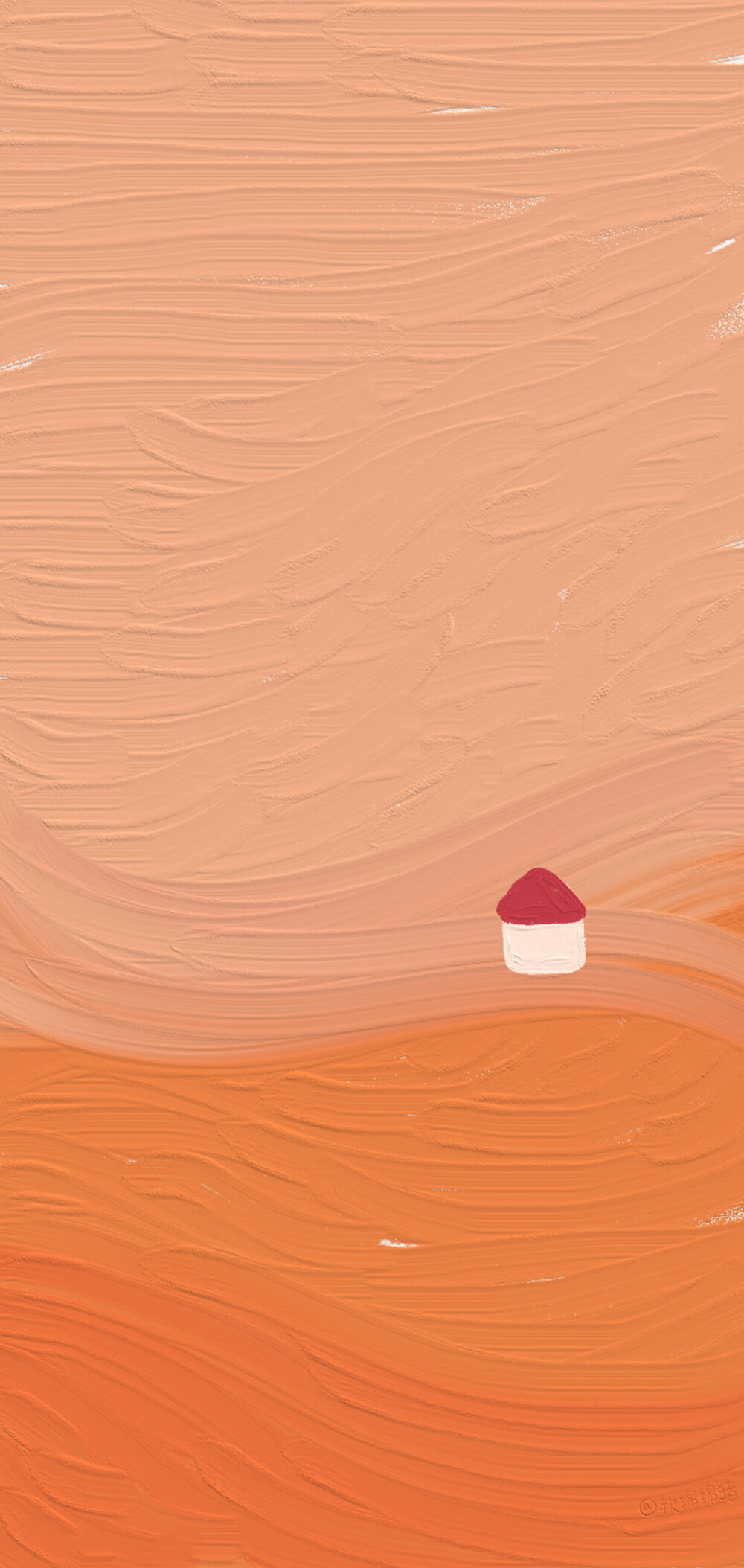 油画壁纸 - 插画 素材 ins 韩系 可爱 简约 手绘 动漫 锁屏 屏保 卡通