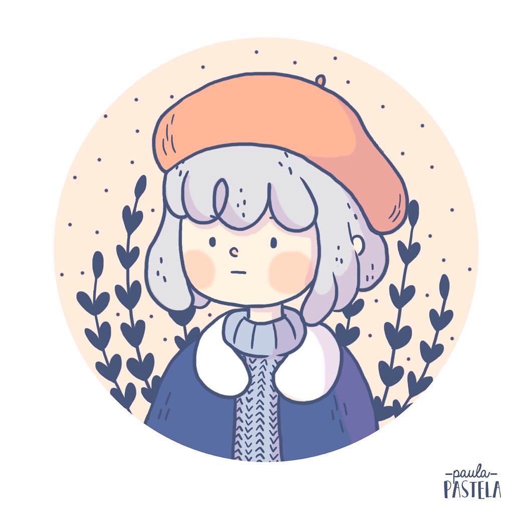 人物手帐素材 ins:paulapastela