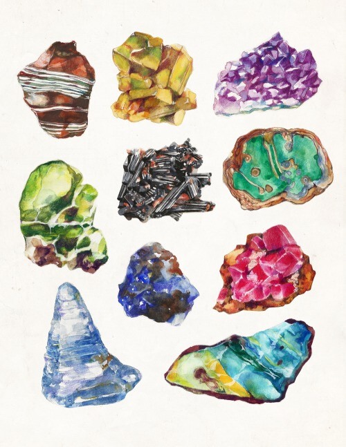 2015年11月23日 0:35   关注  插画 手绘 矿石 评论 收藏