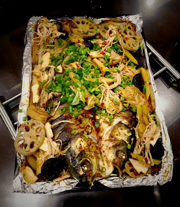 anda赵做的烤箱烤鱼