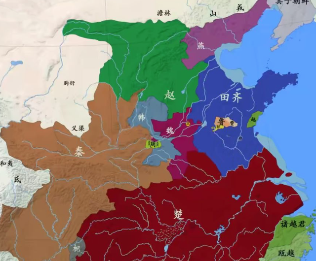 韩国明明是一个小国为什么还能被称为战国七雄