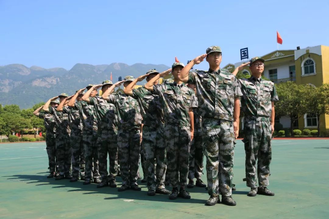 他们,向着未来敬军礼_动作