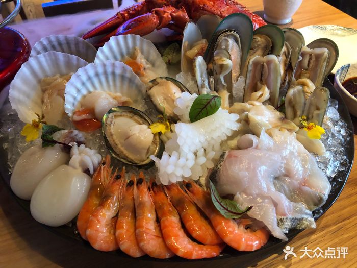 解放碑威斯汀酒店锦肴轩特色餐厅招牌海鲜拼盘图片 - 第3张