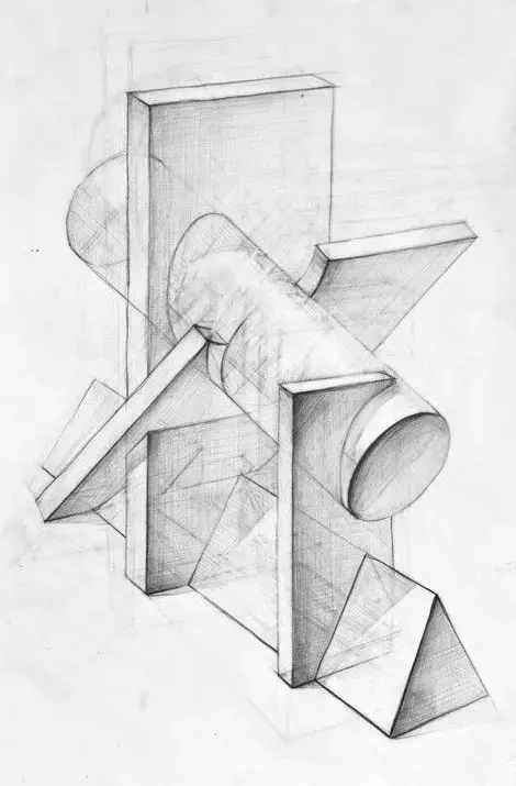 为什么画素描一定要从画几何体开始?