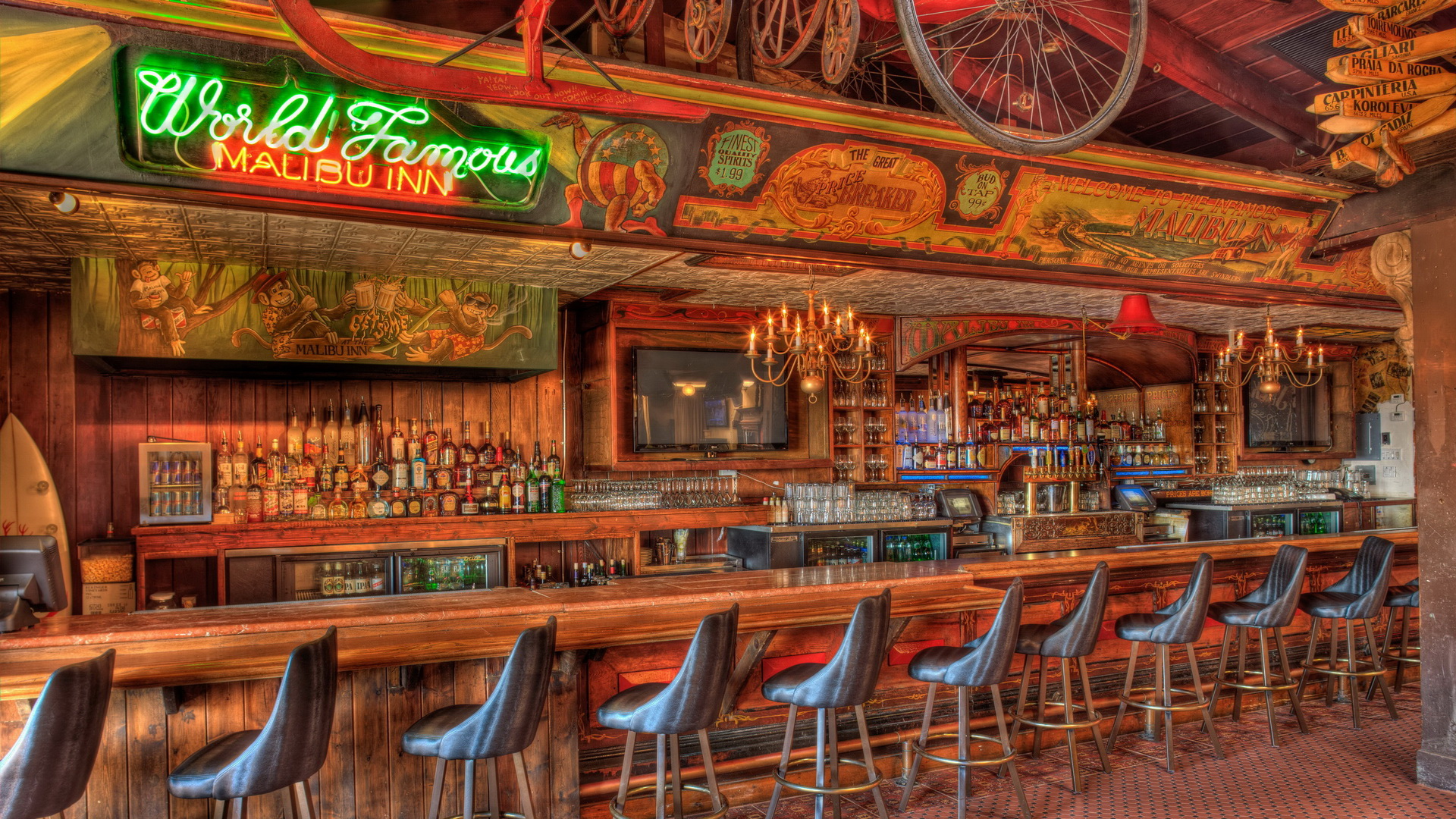 酒吧吧台家居家具桌面壁纸高清豪华装修