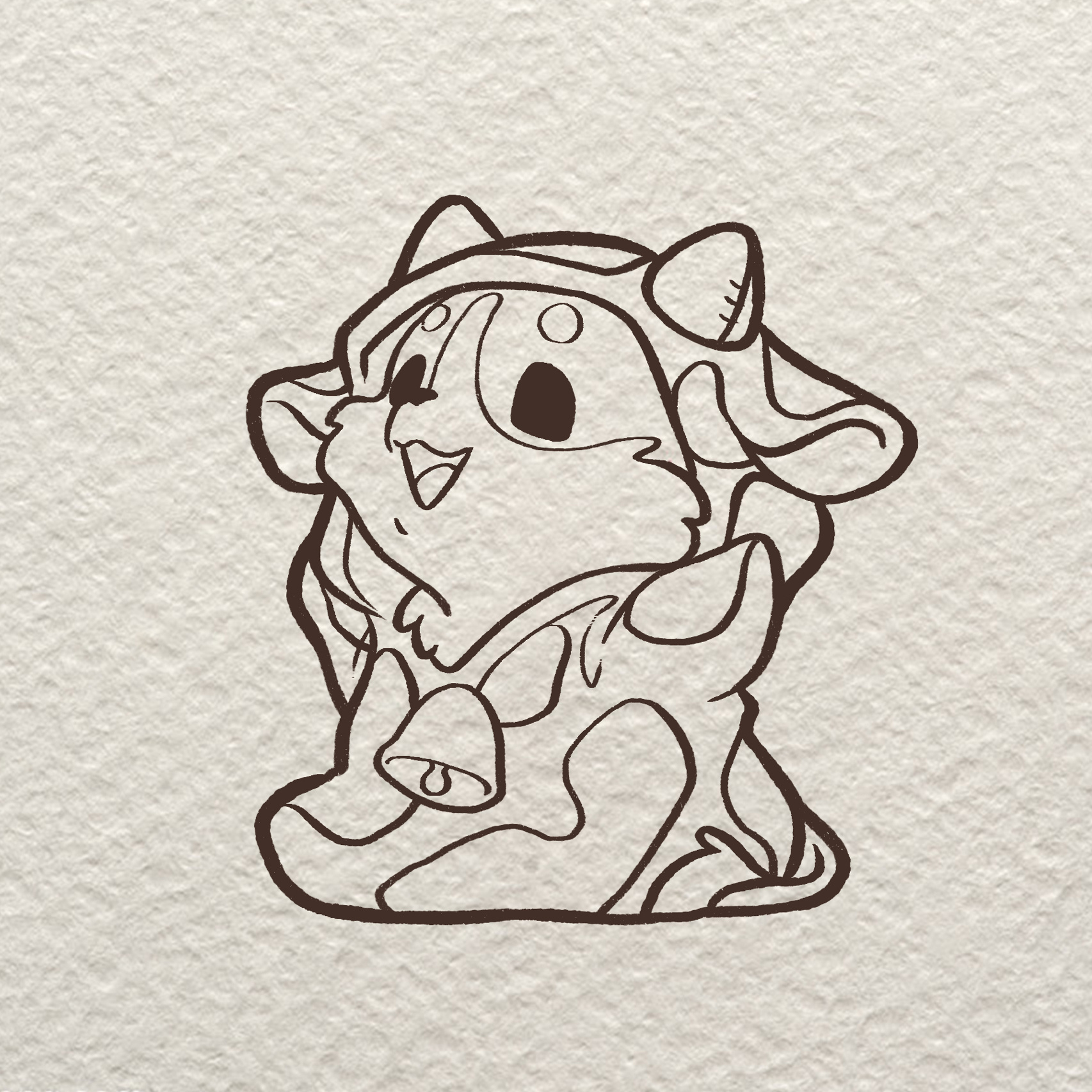 十二星座简笔画——【金牛座】 93谁是金牛座的小宝贝呢,快来认领