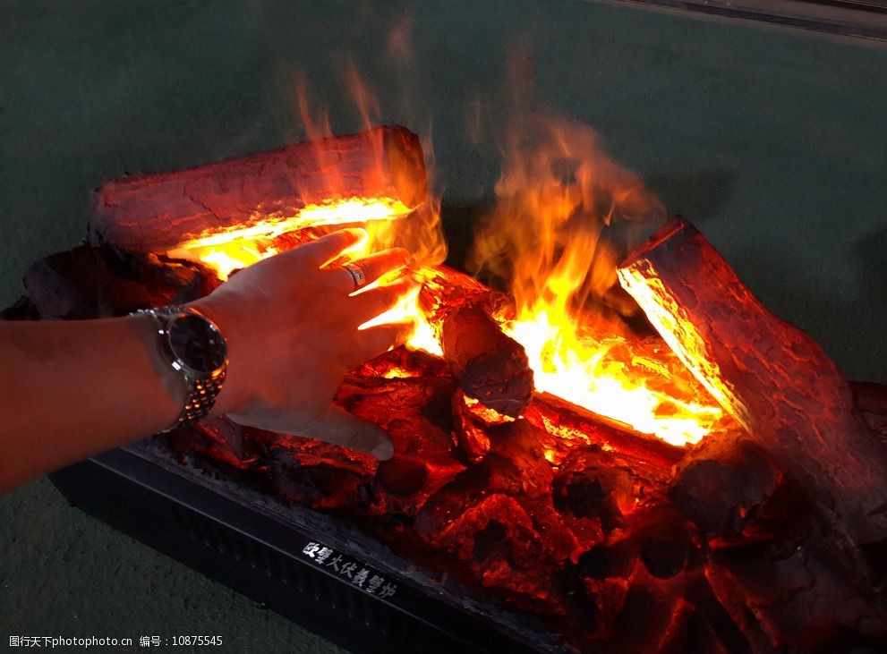 壁炉3d火焰图片