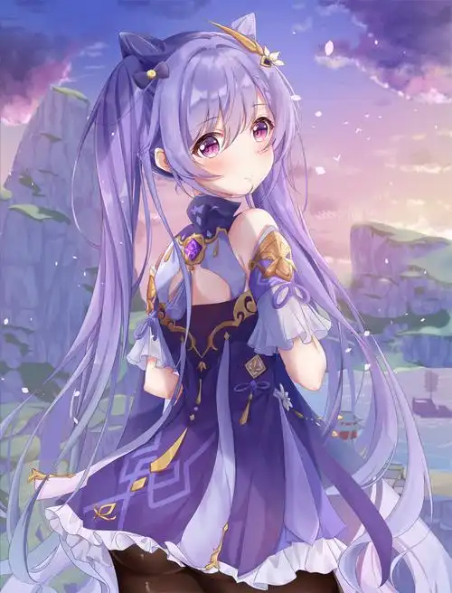 【p站插画】傲娇又凛娇的刻晴,原神刻晴同人插画特辑 p站画师-第6张