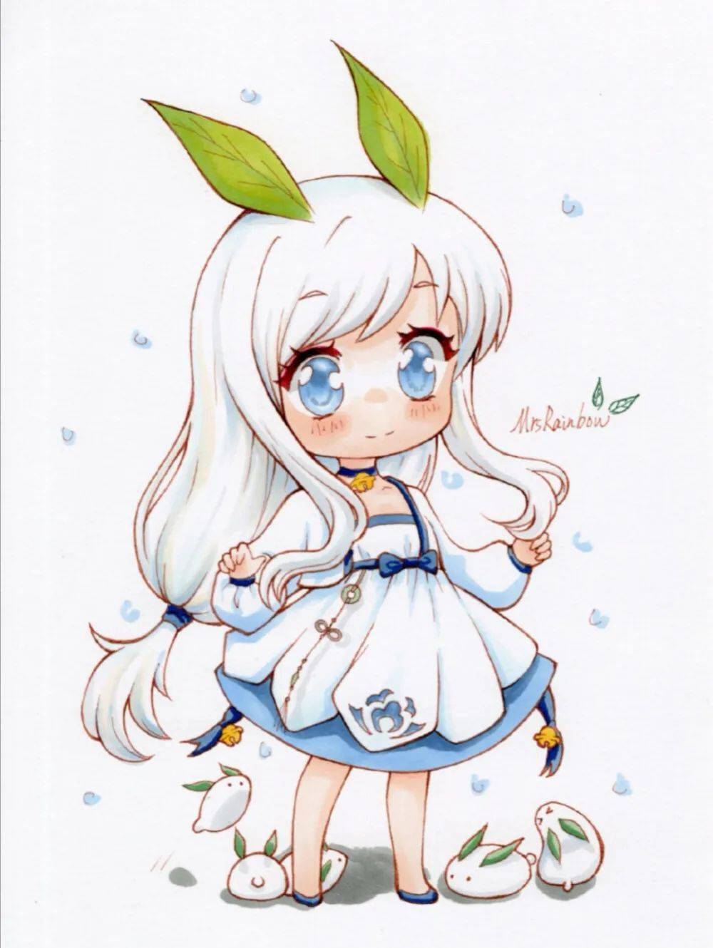 q版动漫可爱萌宅温馨而美好