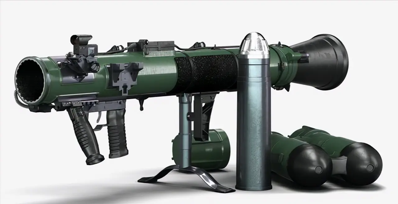 瑞典装备志卡尔古斯塔夫m4型无坐力炮