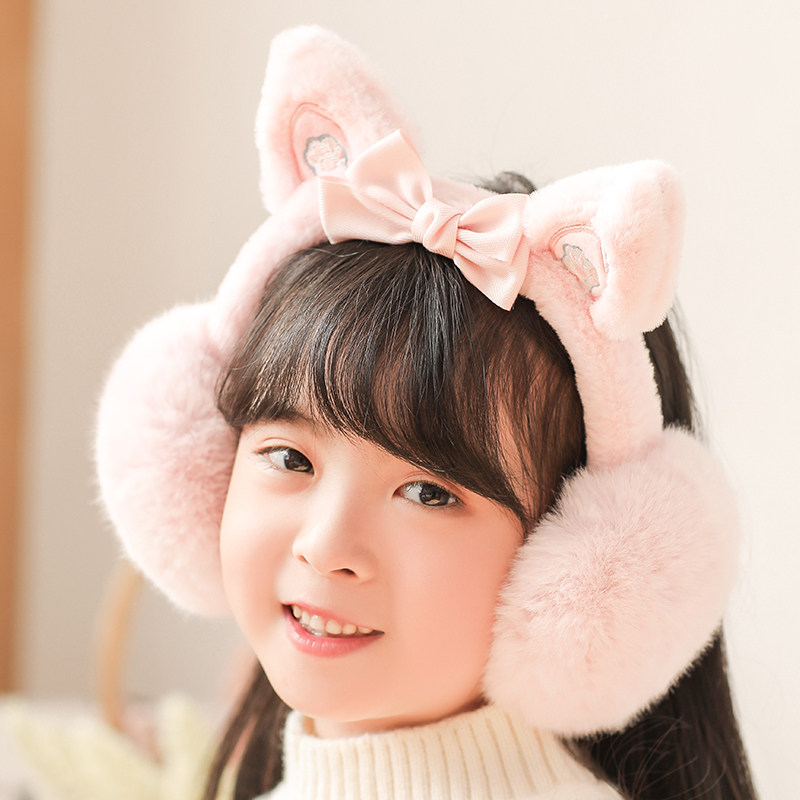 保暖套耳罩女童可爱儿童耳包护耳朵神器耳套冬季新款耳帽耳暖冬天