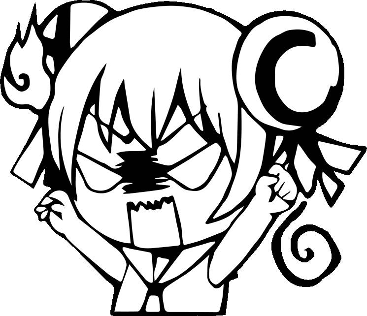 评论区ac娘表情包(大图黑白透明底)(gif)为什么那么大呢?