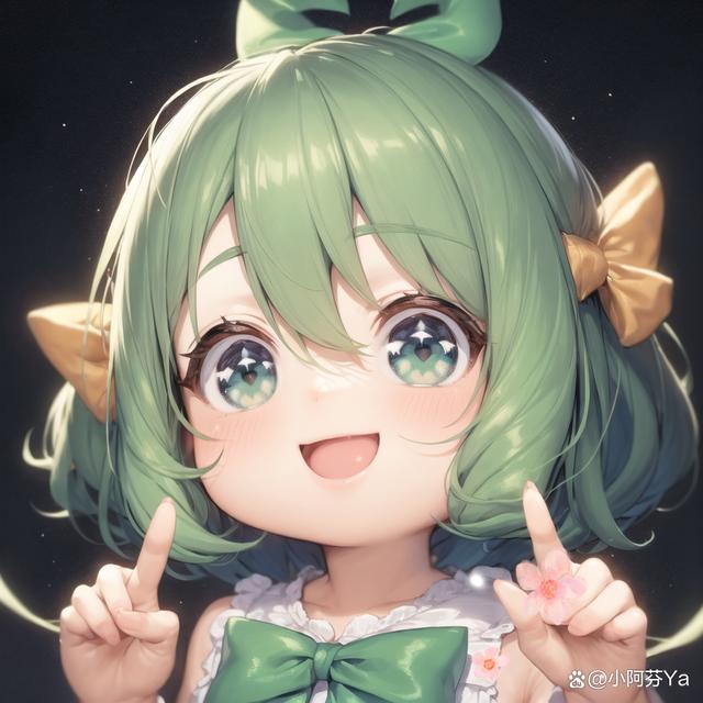 卡通动漫头像|超q萌!这个微胖少女头像壁纸太可爱了!