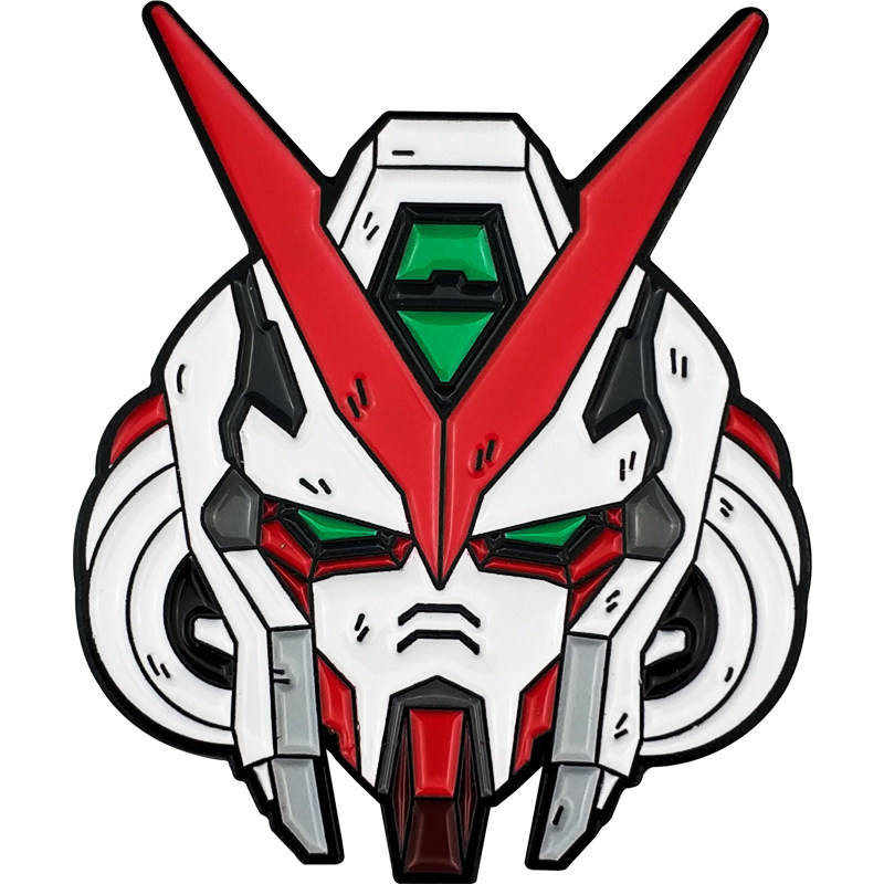 eleven原创机动战士红色异端高达胸针动漫徽章胸针