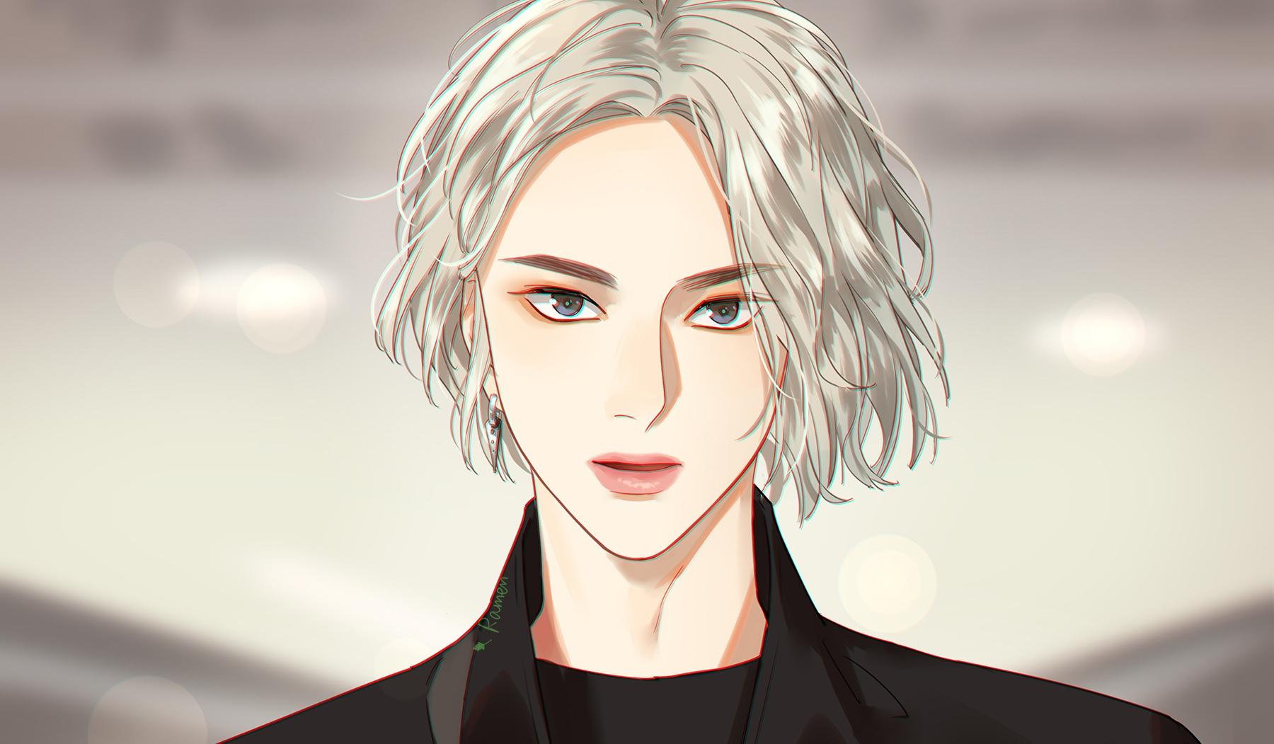 漫画版王一博帅气写真,高清图片-壁纸族