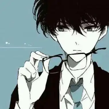 帅气撩人高冷动漫男头像二次元高冷侧脸男头像